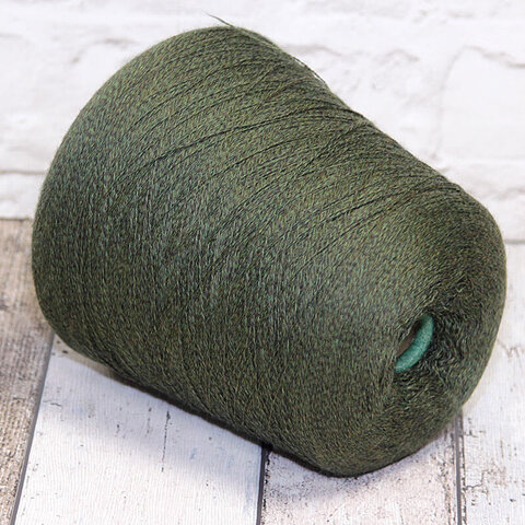 Меринос ZEGNA BARUFFA CASHWOOL 2/30 зелено-коричневый