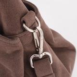 Сумка Саломея 2020 эко-замша шоколад