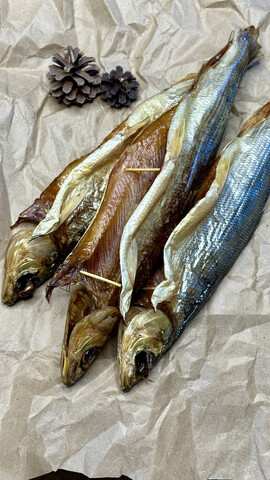 Омуль холодного копчения 250г шт.