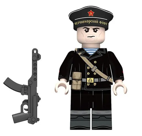 Минифигурки Военных Черноморский флот ВМФ России серия 558