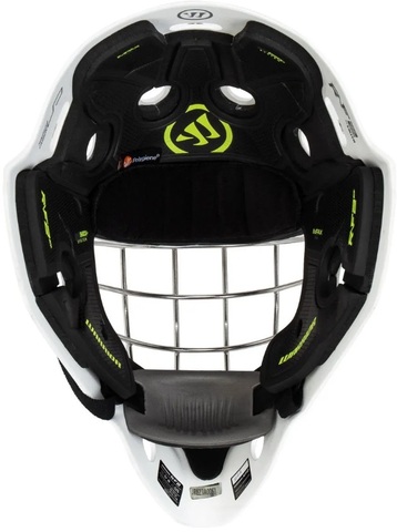 Шлем вратарский WARRIOR F2 E+ CE JR белый