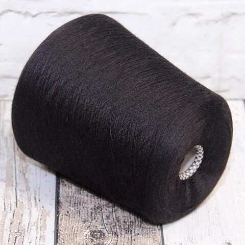 Кашемир c шелком (30%) DAFNE 2/58 эбеновое дерево