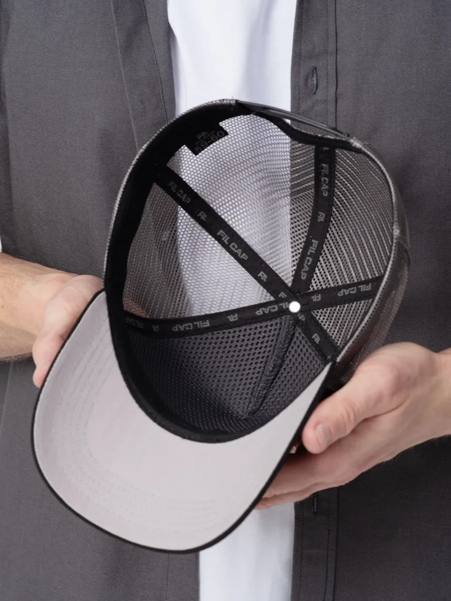 Бейсболка снепбек летняя с сеткой