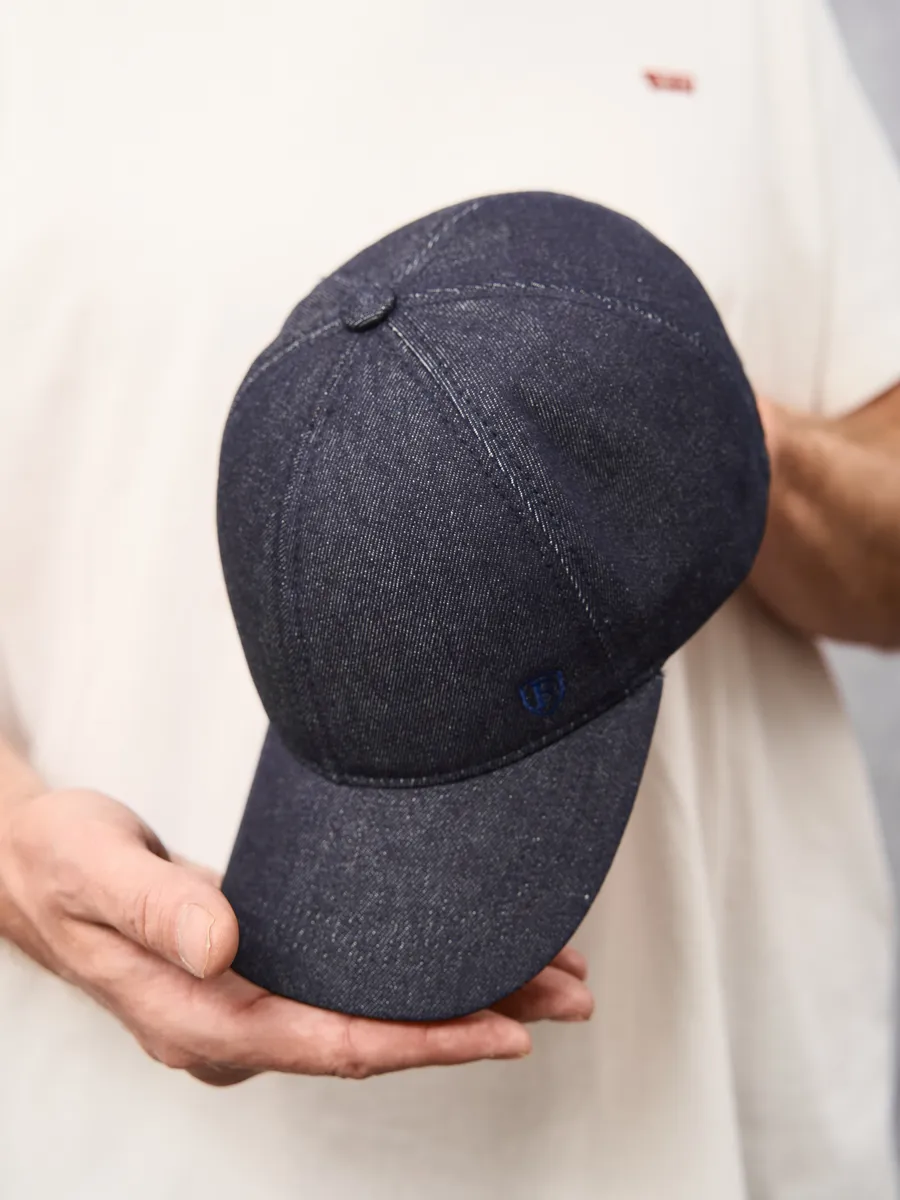 Кепка летняя джинсовая