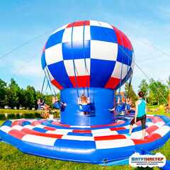 Качель из ПВХ «Праздничный взлёт», 6,5×6,5×6,8 м