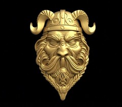 Силиконовый молд № 0118 Викинг