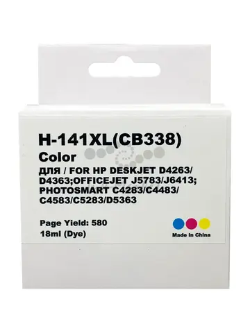 Картридж для MyInk 141XL CB338 для HP DJ D4263 (R) Color Т/У