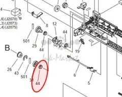 Canon Bushing original XG9-0737-000