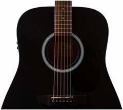 JET JDE-255 BKS - Гитара электроакустическая шестиструнная