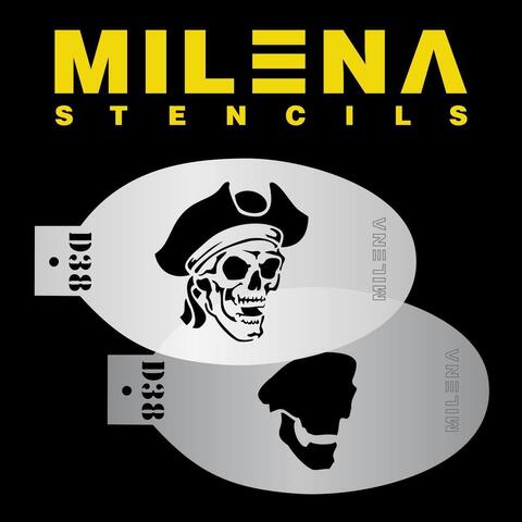 Трафарет Milena D38