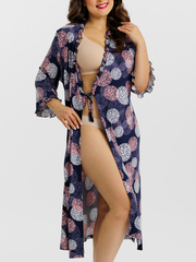 4052/1 Халат женский на поясе