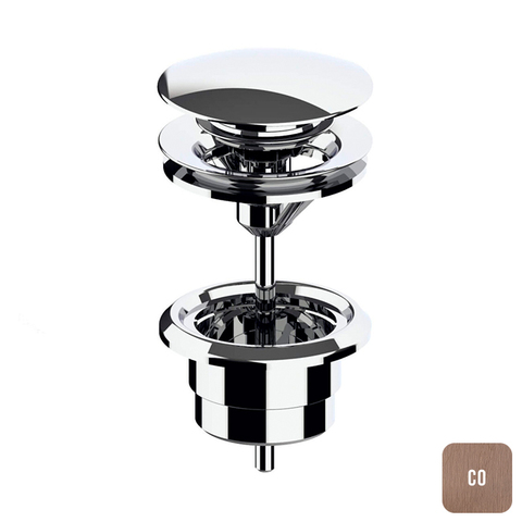 Almar E094000.CO Almar Донный клапан 1"1/4 для раковины, цвет медь брашированная PVD