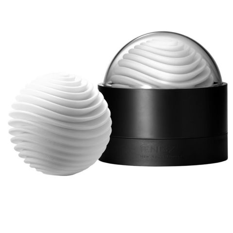 Белый мастурбатор Tenga Geo Aqua - Tenga TENGA GEO GEO-001