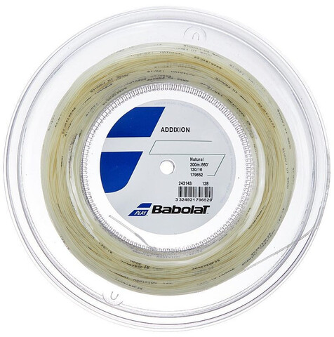 Струны теннисные Babolat Addixion (200 m) - natural