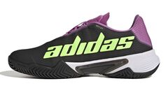 Теннисные кроссовки Adidas Adizero Barricade M - carbon/signal green/pulse lilac
