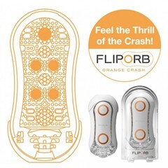 TENGA Стимулятор Flip ORB оранжевый