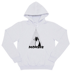 Толстовка "Бордер Колли в понедельник"