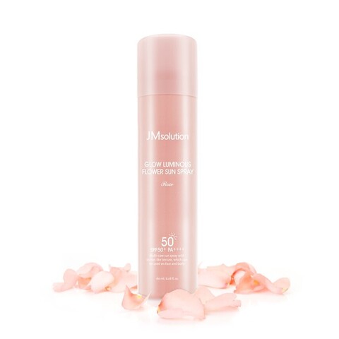 Спрей мист для лица солнцезащитный JM Solution Glow Luminous Flower Sun Spray SPF 50, 180 мл