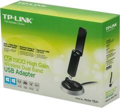 TP-Link Archer T9UH - AC1900 Двухдиапазонный Wi-Fi USB-адаптер высокого усиления