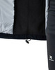 Премиальный костюм для лыж и зимнего бега Nordski Hybrid Hood Warm 2.0 Black-Grey