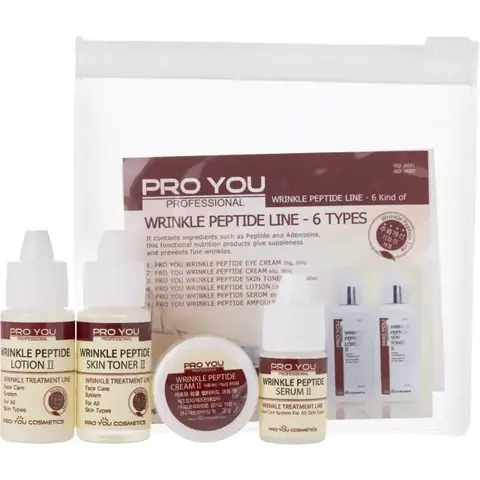 Pro You Набор мини-версий линии Wrinkle Peptide | 4 Kinds Of Wrinkle Peptide Small Size Set