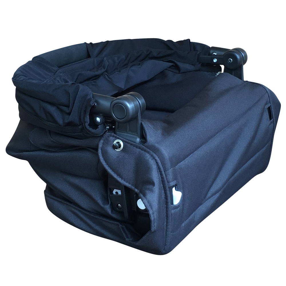 Larktale Люлька Coast Carry cot Folding -Black- w/ Adaptors