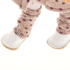 Munecas Antonio Juan Кукла девочка Зои в розовом, 33 см, винил (25196)