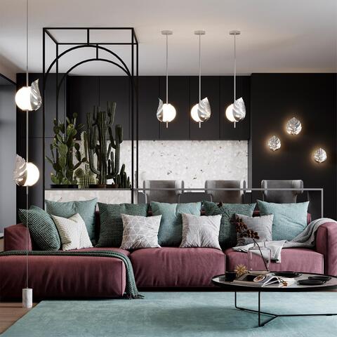 Настенный светильник Odeon Light Exclusive Jungle 4865/1W
