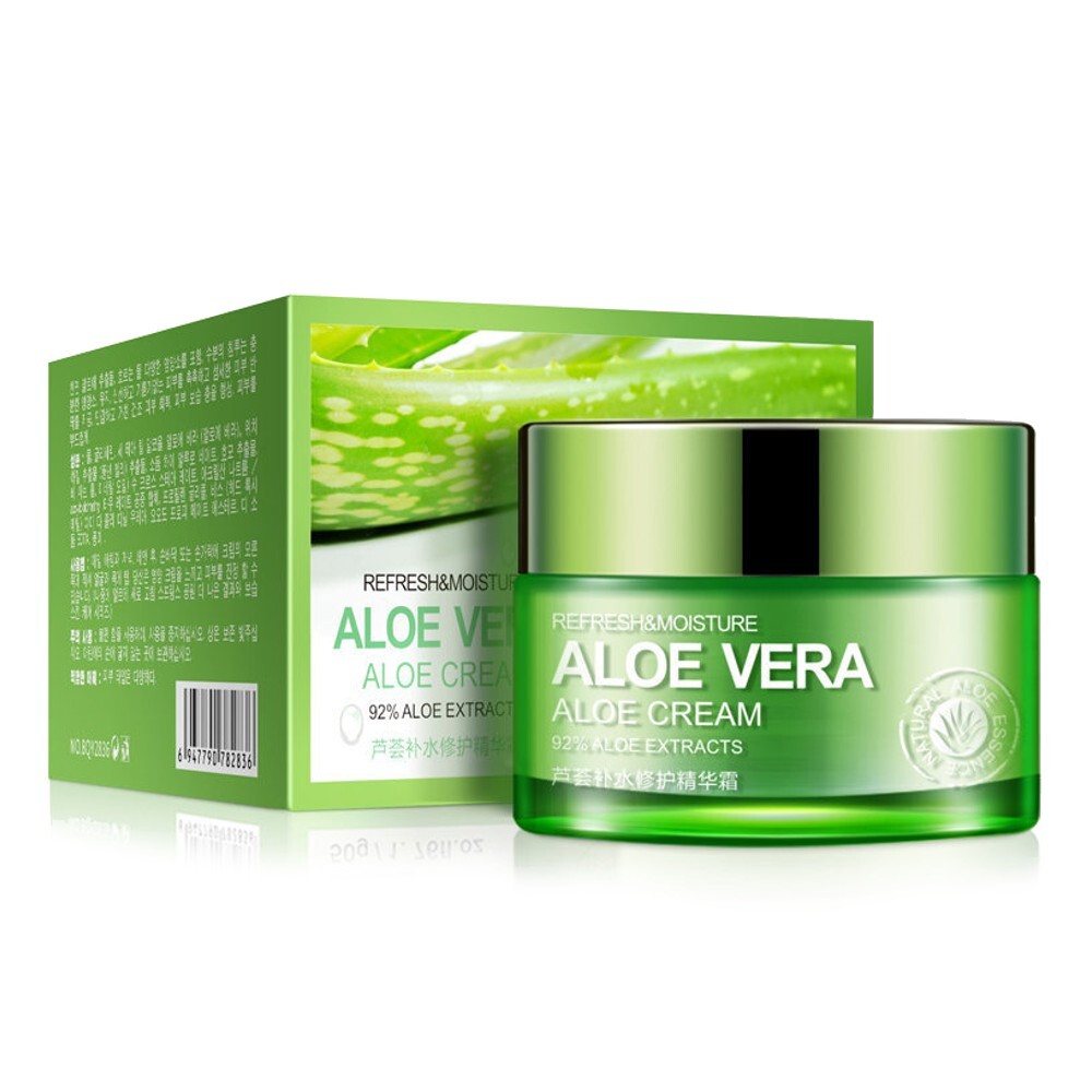 Освежающий и увлажняющий крем-гель BIOAQUA для лица и шеи Aloe Vera