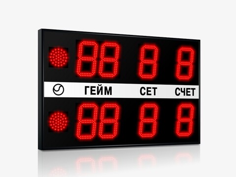 Табло для тенниса Импульс 721-L2xD21x4-S2