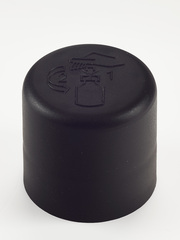 Крышка черная с КПВ и защитой от детей 18/410