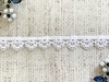 Кружево плетеное, ш. 1,2 см, белый