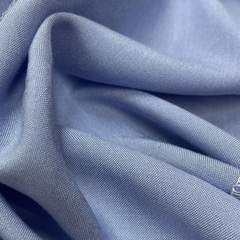 Штапель ш140-150см см 100%rayon, цвет голубой