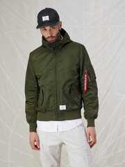 Бомбер Alpha Industries L-2B Hooded Gen II OG-107 Green (Зелёный)