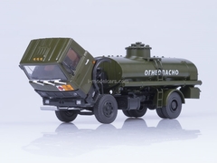 MAZ-5337 AC-9 fuel tanker khaki 1:43 AutoHistory