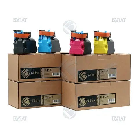 Тонер-картридж БУЛАТ s-Line TNP18C для Konica Minolta Magicolor 4750 (Голубой, 6000 стр.), под заказ