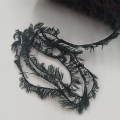 Мех мериносовый Арт Pelliciotta Lana Seta от Pura Lana Italia Темно-зеленый 009