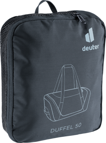 Картинка сумка спортивная Deuter Duffel 50 Black - 7