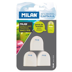 Ластик Milan Capsule для ластикоточилки (3 штуки) 140x82x25 мм