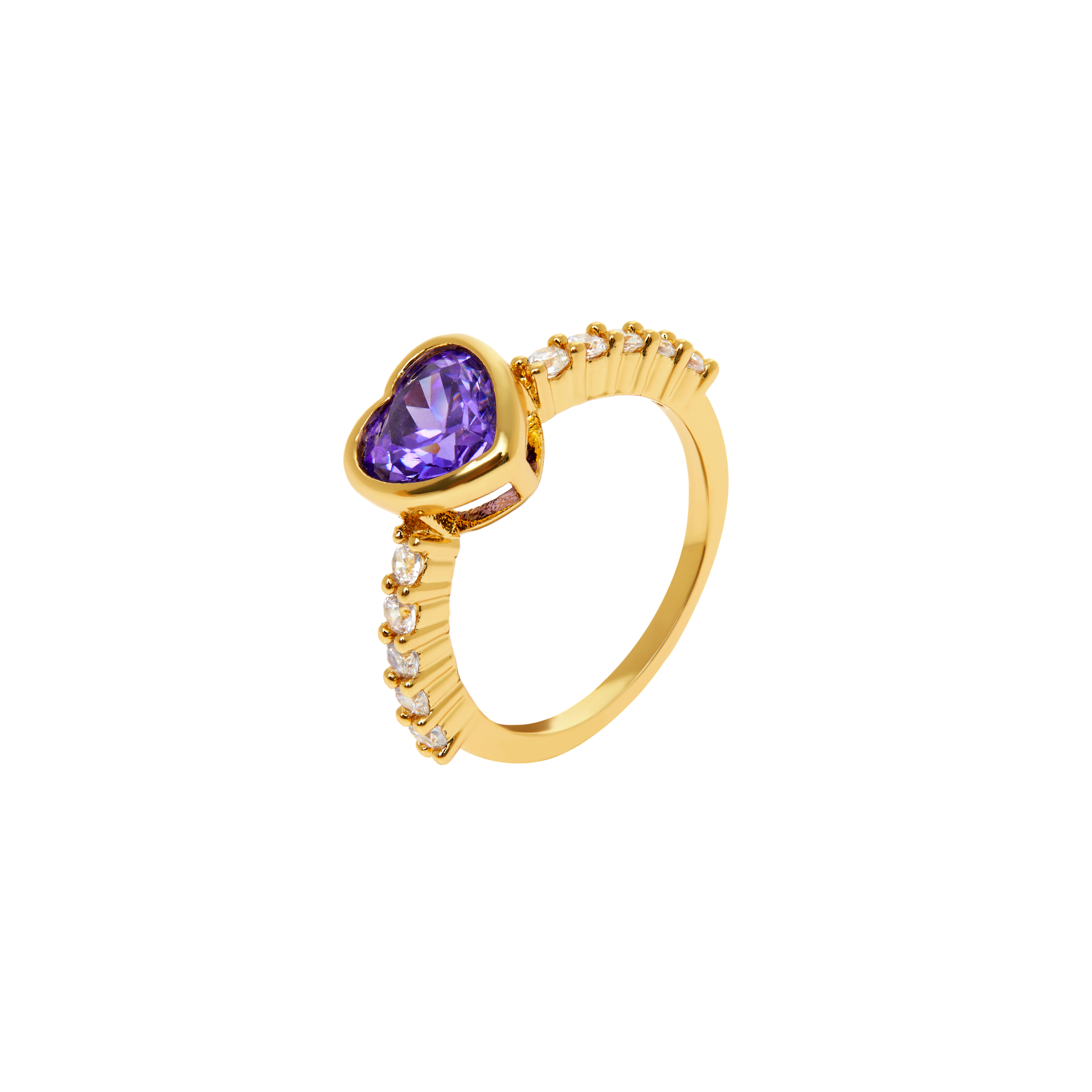 Кольцо Not Lonely Heart Ring – Lilac