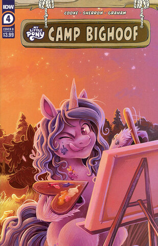 My Little Pony Camp Bighoof #4 (Cover B)