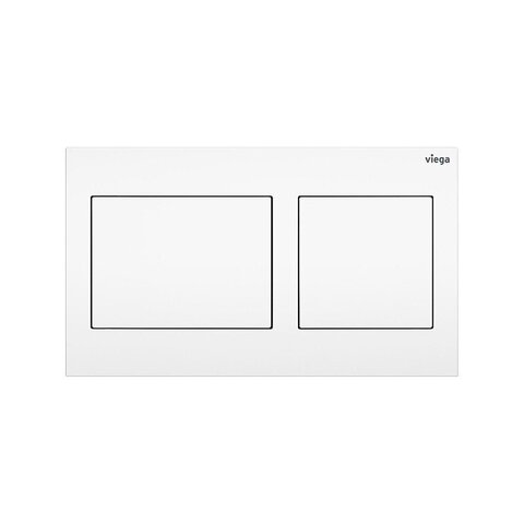 Viega 773250 Prevista Панель смыва для унитазов Visign for style 21, пластик альп белый, модель 8611.1