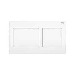 Viega 773250 Prevista Панель смыва для унитазов Visign for style 21, пластик альп белый, модель 8611.1 фото