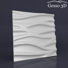 Гипсовая 3D панель Каскад