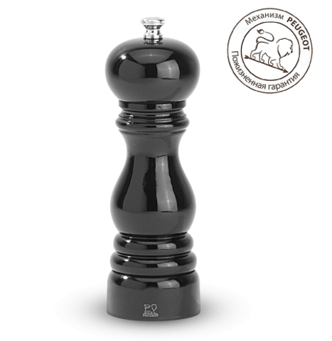 Мельница для соли 18 см Peugeot Paris черная