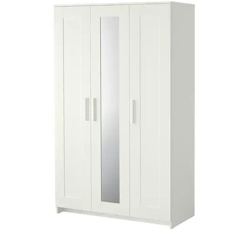 Шкаф СКАНДИ комбинированный 3-дверный (BRIMNES), 190*117*50 см, белый