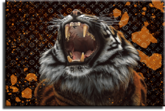 Постер "Оскал тигра"