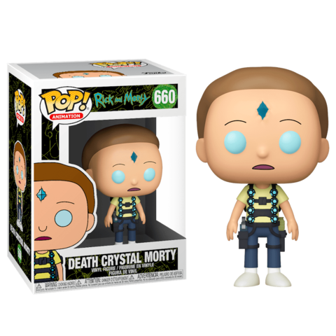 Фигурка Funko POP! Vinyl: Rick & Morty: Death Crystal Morty 44249 (Cyber)