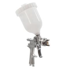 Краскопульт пневматический QUATTRO ELEMENTI с верхним бачком 600 мл, сопло 1,4 мм, HVLP, р (770-841)