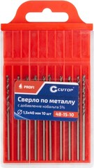 Сверла по металлу CUTOP Profi (упаковки по 5/10 шт)